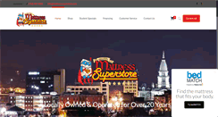 Desktop Screenshot of mattress-superstore.com